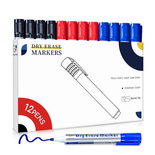 Beste Whiteboard-Marker Platz 14: maxtek Whiteboard Marker 12...