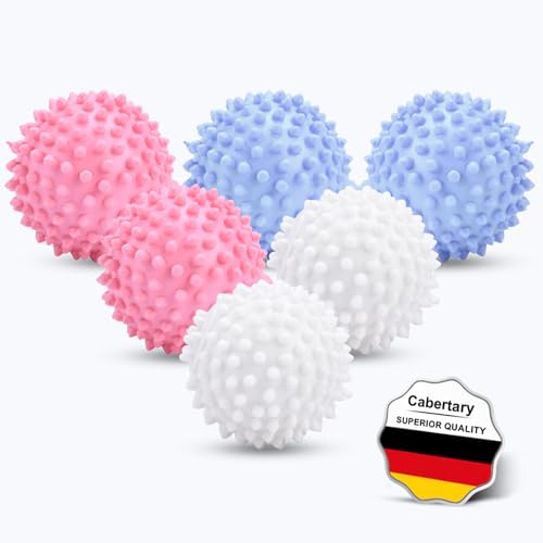 Beste Trocknerball Platz 18: 6 PCS Trockner Ball,Waschkugel für...