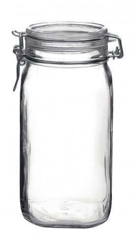 : Bormioli Einmachglas mit Bügelverschluss, 1,5 L