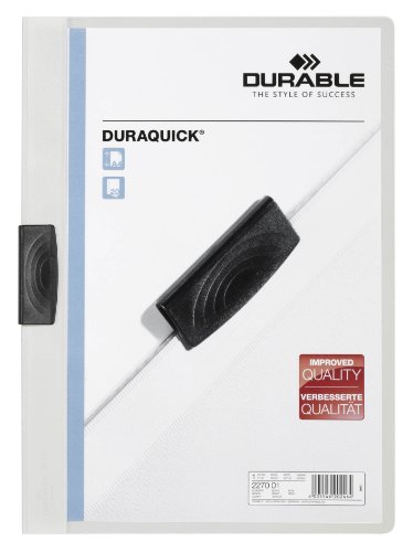 Beste DIN A4 Klemmhefter Platz 16: Durable Klemm-Mappe Duraquick, bis...