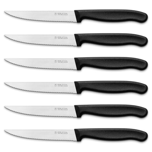 Beste Steakmesser Platz 8: targzier Steakmesser Set 6 teilig,...