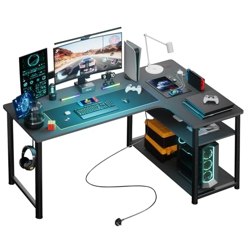 Beste Büro Schreibtisch Platz 11: COMHOMA Schreibtisch Gaming Tisch...