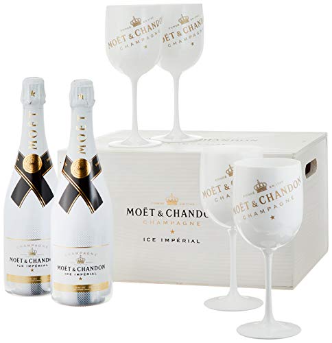 Berliner Weiße Glas: Moet & Chandon Ice Imperial Champagner in...