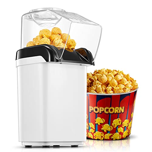 Popcornmaschine: HOUSNAT Popcornmaschine, 1200W Heißluft Popcorn...