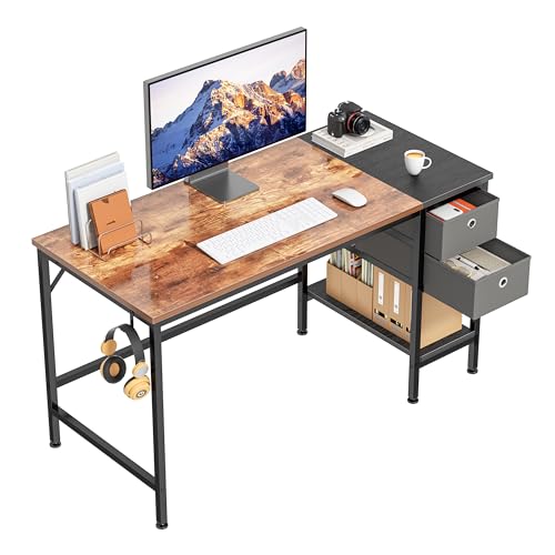 Computertisch: HOMIDEC Schreibtisch, Computertisch PC Tisch mit...