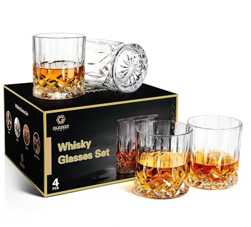 Whiskyglas Tests & Sieger: GLASKEY Whisky Gläser 4er...