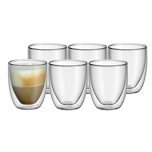 Kaffeeglas: WMF Kult doppelwandige Cappuccino Gläser Set...