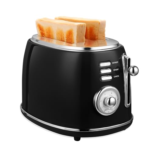 Retro Toaster Tests & Sieger: MOA Retro Toaster - 6 Wärmestufen...