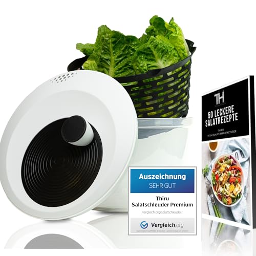 Beste Salatschleuder Platz 15: Thiru Salatschleuder Premium 5L -...