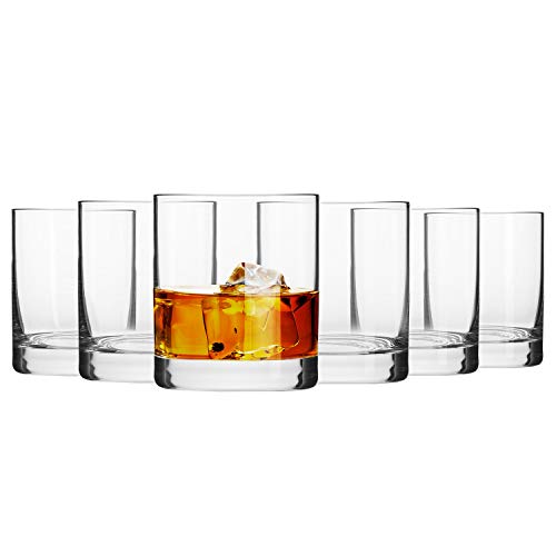 Whiskyglas: Krosno Whisky-Gläser Tumbler | Set von 6 | 300 ML...