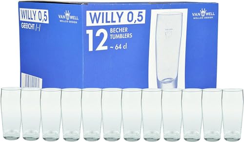 Bierglas Tests & Sieger: Van Well Willibecher 0,5l 12er Set...