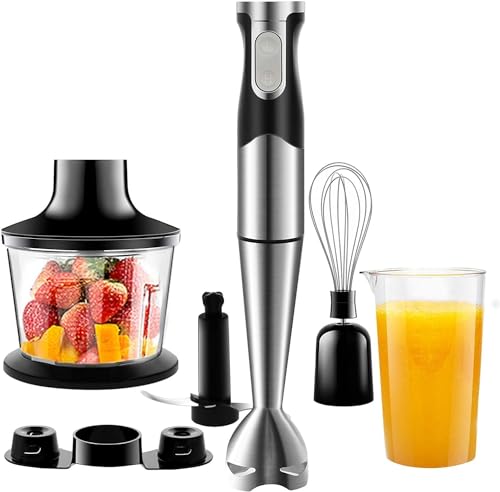 Beste Stabmixer Platz 12: NWOUIIAY Stabmixer set 6-in-1...