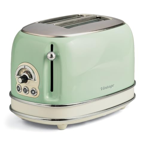 Retro Toaster Test: Ariete Vintage 155, 2-Scheiben-Toaster,...