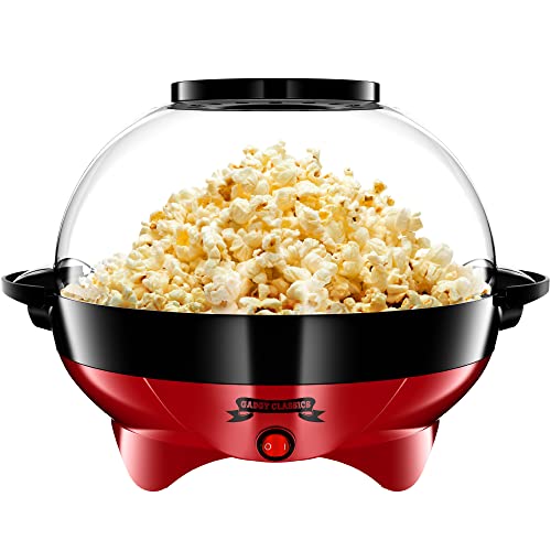 Popcornmaschine: Gadgy Popcornmaschine - 800W Popcorn Maker mit...