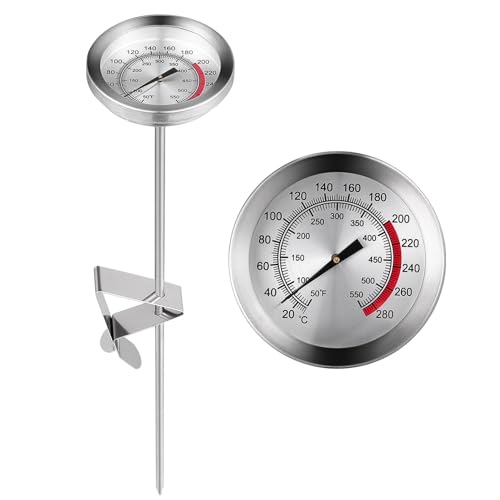 : Analog Thermometer Lang Fleischthermometer:...