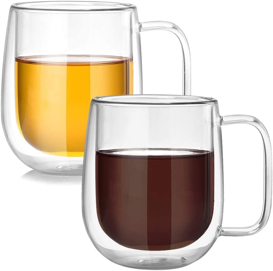 Beste Teeglas Platz 4: Kaffeetassen aus Glas, Teegläser...