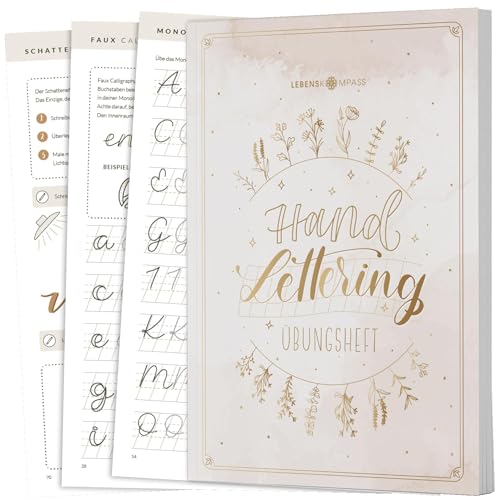 Beste Handlettering-Sets Platz 4: Lebenskompass® Handlettering...