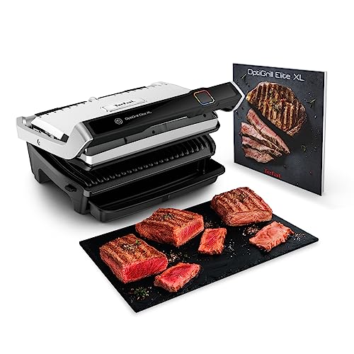 Beste Kontaktgrill Platz 15: Tefal OptiGrill Elite XL...