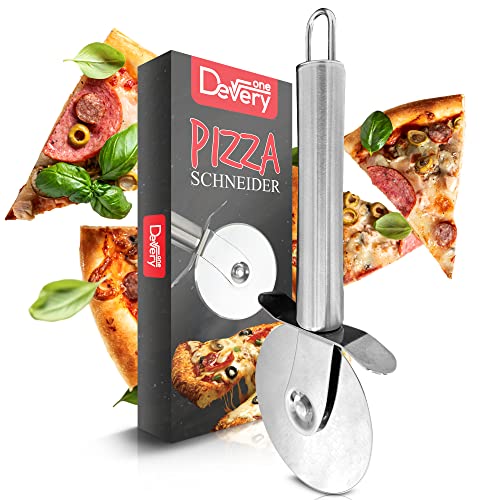 Pizzaschneider: DEVERYONE Pizzaschneider - Premium Pizzaroller...