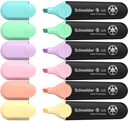 Beste Textmarker Platz 1: Schneider Job 150 Pastell...