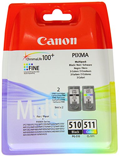 Beste Tintenpatronen-Set Platz 9: Canon Tintenpatronen-Set für Pixma...