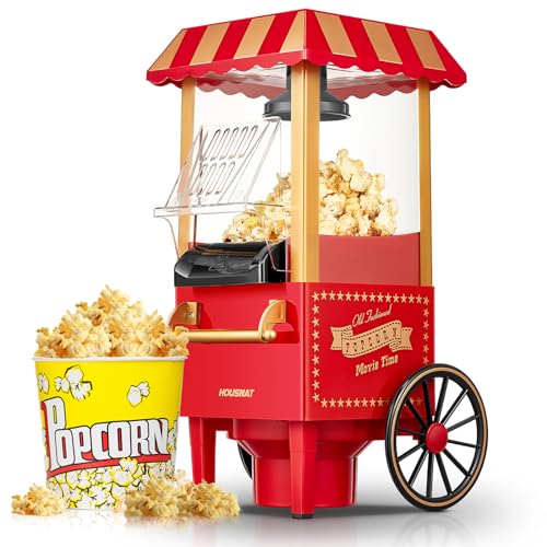 Popcornmaschine Tests & Sieger: HOUSNAT Popcornmaschine Heissluft -...