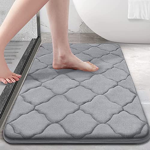 Beste Badezimmerteppich Platz 19: Homaxy Memory Foam...