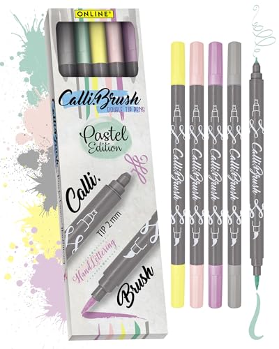 Beste Brushpen Platz 17: ONLINE Brush-Pen Set Calli.Brush...