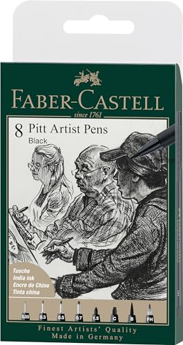 Beste Tuschefüller Platz 3: Faber-Castell 167158 - Tuschestift...