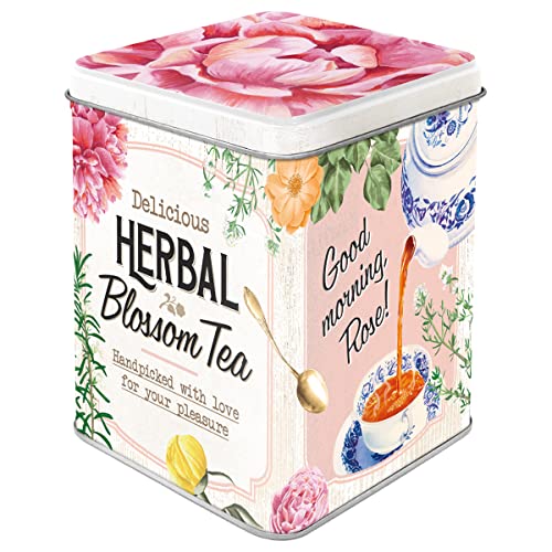 : Nostalgic-Art Retro Teedose, 100 g, Herbal Blossom...