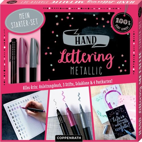 Beste Handlettering-Sets Platz 11: Mein Handlettering Metallic...