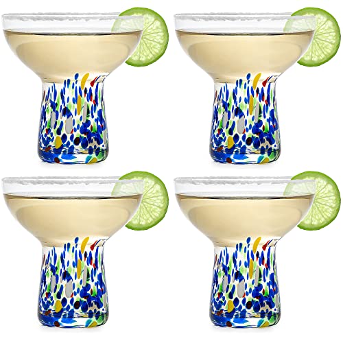 Beste Margaritaglas Platz 14: Margarita-Glas ohne Stiel – 4er...