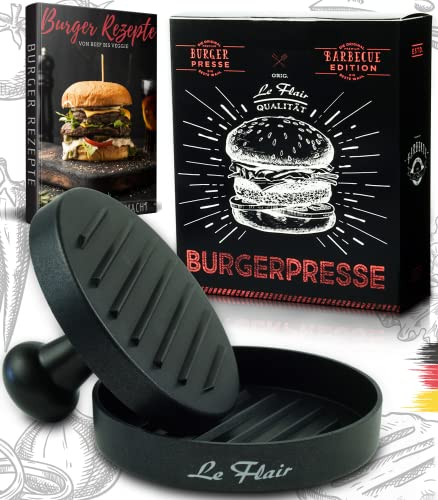 Burgerpresse: Le Flair® Alu Burgerpresse aus hochwertigem...