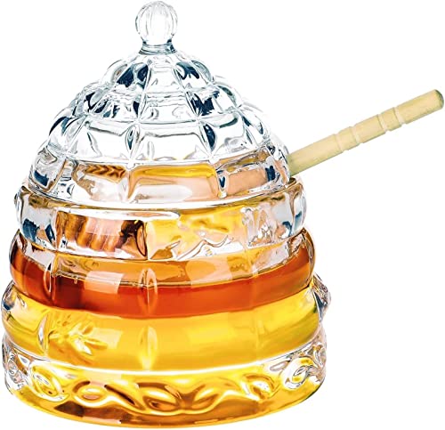 Honigglas Test: KKGUD Kristallklares Honigglas mit...