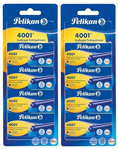 Beste Füllerpatrone Platz 19: Pelikan 330894 Tintenpatronen 4001,...