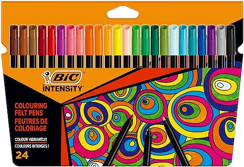 Beste Filzstift Platz 19: BIC Intensity Filzstifte, zum Malen...