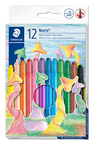 Beste Wachsmalstift Platz 4: STAEDTLER 221 NWP12 - Noris Club...