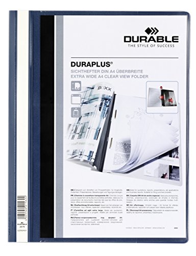 Beste DIN A4 Präsentationshefter Platz 6: Durable 257907 Hunke & Jochheim...