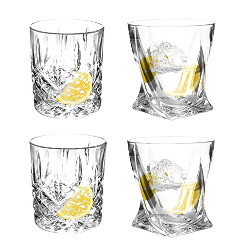 Rumglas: Dejaf Whiskey Gläser,Trinkgläser Set Von 4...