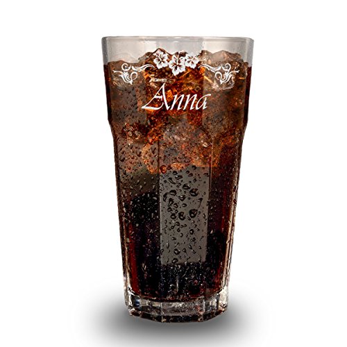 : Longdrinkglas mit Gravur - Cocktail-Glas 480 ml -...