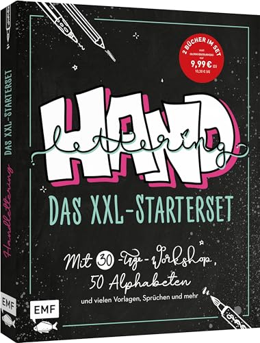 Beste Handlettering-Sets Platz 6: Handlettering: Das XXL-Starterset...