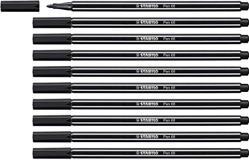 Beste Filzstift Platz 17: Premium-Filzstift - STABILO Pen 68...