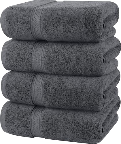 Badetuch: Utopia Towels - 4er-Pack Badetücher Set Premium...