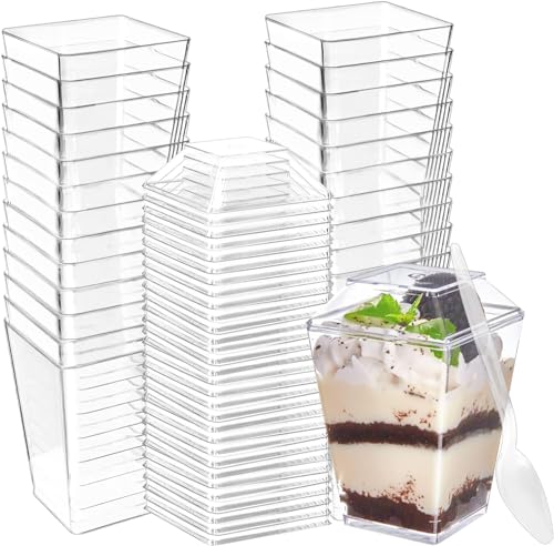 Dessertglas Tests & Sieger: Wubushan Dessertgläser Plastik...