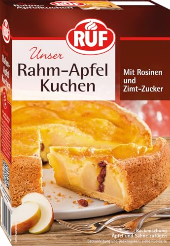 RUF Rahm-Apfelkuchen, Backmischung für einen...