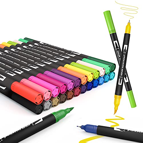 Beste Brushpen Platz 6: Koilox Pinselstift Set...