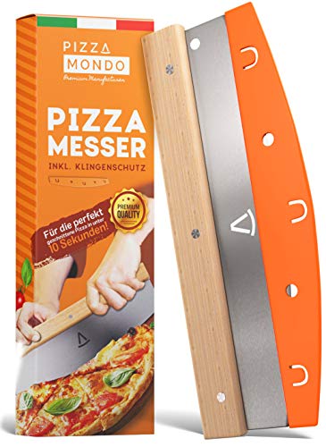 Pizzaschneider: Pizza Mondo® Pizzaschneider - Profi Pizzamesser...