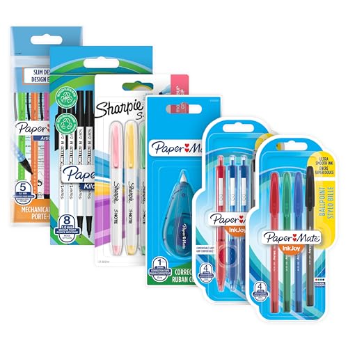 Beste Schreibset Platz 7: Paper Mate & Sharpie Stifte Set |...