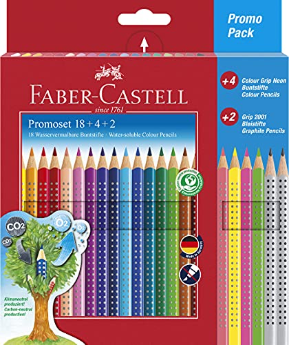 Beste Buntstift Platz 4: FABER-CASTELL Colour Grip...