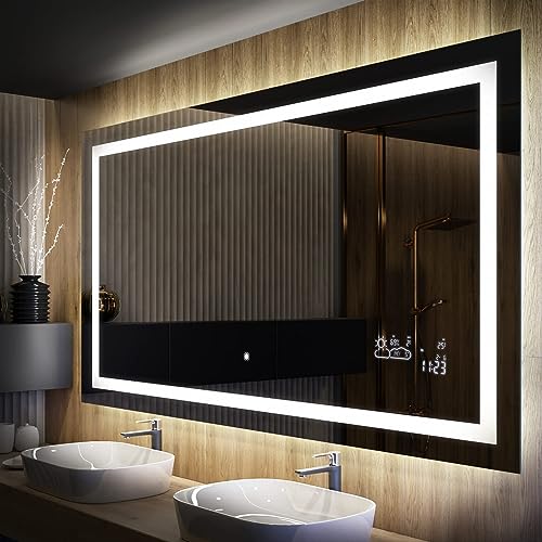 Badezimmerspiegel Tests & Sieger: Badspiegel 120x70cm mit LED...